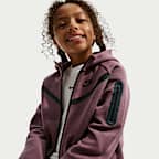 Nike Sportswear Tech Fleece Girls' Full-Zip Hoodie