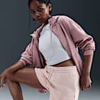 Shorts de tiro medio de 10 cm para mujer Nike Sportswear Phoenix Fleece