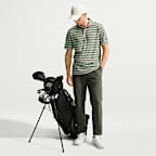 Nike Par Men's Dri-FIT Striped Golf Polo