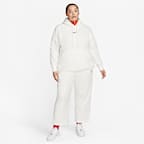 Hoodie pullover de corte folgado Nike Sportswear Phoenix Fleece para mulher (tamanhos grandes)