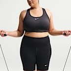 Shorts de ciclismo con bolsillos de tiro alto de 20 cm para mujer (talla grande) Nike One