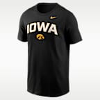 Iowa Primetime Arch Stack Men's Nike College T-Shirt
