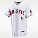 Jersey Nike Stadium de la MLB para hombre Zach Neto Los Angeles Angels USA 250