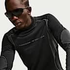 Playera de ropa interior deportiva de manga larga para hombre Nike Tech