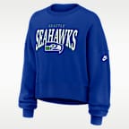 Seattle Seahawks Rewind Phoenix Women's Nike NFL Oversized Pullover Crew