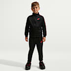 Nike Little Kids' Dri-FIT Lifestyle 2-Piece Full-Zip Propus Piping Set