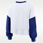 Sudadera de cuello redondo sin cierre Nike para mujer Dominican Republic National Baseball Team 2026 World Baseball Classic