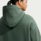 Nike Studio Fleece Medium Weight Women's Oversized Pullover Hoodie (Plus Size)