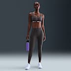 Nike Universa Women's High-Waisted 7/8 Leggings with No Front Seam