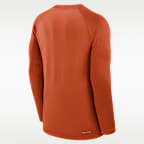 Clemson Dugout Game Time Men's Nike Dri-FIT College Long-Sleeve T-Shirt