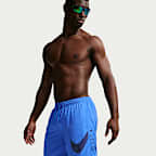 Nike Swim Breaker vollständig gefütterte Volley-Shorts (ca. 18 cm) (Herren)