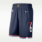 Philadelphia 76Ers City Edition Men's Nike Dri-FIT NBA Swingman Shorts
