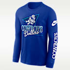 Dallas Cowboys Rewind Men's Nike NFL Long-Sleeve T-Shirt