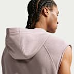 Nike N.A.C. Men's Dri-FIT Fleece Sleeveless Training Hoodie