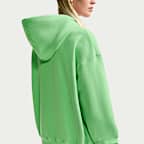 Nike Studio Fleece Medium Weight Women's Oversized Full-Zip Hoodie