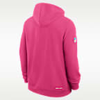 Washington Commanders Crucial Catch Sideline Standard Issue Men's Nike Dri-FIT NFL Pullover Hoodie