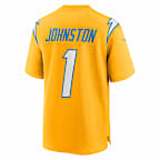 Quentin Johnston Los Angeles Chargers Men's Nike NFL Game Jersey