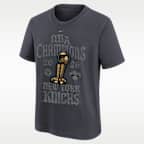 New York Knicks 2026 NBA Champions Nike Grade School NBA Locker Room T-Shirt