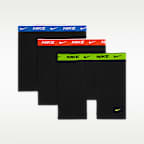 Nike Essential Men's Cotton Stretch Boxer Briefs (3-Pack)