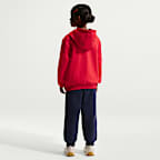 Sudadera con gorro sin cierre para niños talla pequeña Nike Sportswear Club Fleece
