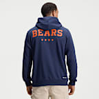 Chicago Bears Rivalries Collection Sideline Men's Nike Dri-FIT NFL Pullover Hoodie