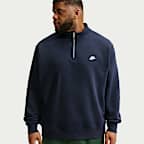 Nike Sportswear Club Men's 1/2-Zip Fleece Top
