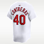 Jersey Nike Dri-FIT ADV de la MLB Limited para hombre Willson Contreras St. Louis Cardinal
