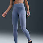 Leggings de correr de tiro alto de 7/8 con bolsillos para mujer Nike Swift