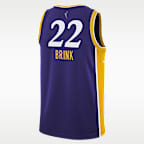 Cameron Brink Los Angeles Sparks 2024 Explorer Edition Big Kids' Nike Dri-FIT WNBA Swingman Jersey
