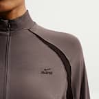 NikeSKIMS Stretch Knit Women's 1/2-Zip Long-Sleeve Top