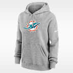Sudadera con gorro sin cierre Nike de la NFL para mujer Miami Dolphins Club