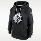 Pittsburgh Steelers Salute to Service Sideline Women's Nike Dri-FIT NFL Pullover Hoodie