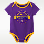 Los Angeles Lakers Baby NBA Bodysuits (2-Pack)