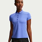 Nike Golf Club Women's Dri-FIT UV Short-Sleeve Golf Polo