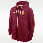 USC Sideline Men's Nike Dri-FIT College Full-Zip Hoodie