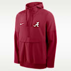 Alabama Anorak Men's Nike College 1/2-Zip Hooded Jacket
