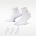 Nike Everyday Plus Cushioned Training Ankle Socks (3 Pairs)