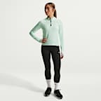 Nike Pro Dri-FIT top met halflange ritssluiting voor meisjes