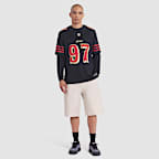 Jersey Nike Dri-FIT de la NFL Limited para hombre Nick Bosa San Francisco 49ers Rivalries Collection
