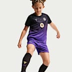Segunda equipación Stadium FC Barcelona 2026/27 Equipación de tres piezas de fútbol Replica Kobe - Niño/a pequeño/a