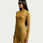 NikeSKIMS Weightless Women's Mock-Neck Long-Sleeve Top