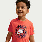 나이키 스포츠웨어 베이비 투피스 프렌치 테리 쇼츠 세트