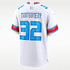 Jersey Nike de la NFL Game para hombre David Montgomery Houston Texans Rivalries Collection