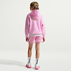 Shorts de básquetbol Dri-FIT de 13 cm para niños talla grande Nike Crossover