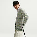나이키 타탄 남성 루즈 핏 골프 가디건