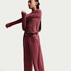 Nike MAVN Girls' High-Rise Therma-FIT Knit Trousers