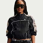 Chamarra de cuello alto para mujer Nike Sportswear