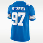 Jersey Nike Dri-FIT de la NFL Limited para hombre Aidan Hutchinson Detroit Lions
