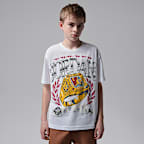 Playera Skyline Rings para niños talla grande Jordan