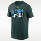Playera universitaria Nike para hombre Tulane 2025/26 College Football Playoff Bound Pass Protection